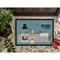 thumbnail image 3 of Cream Pekingese Kitchen Scene Door Mat, 3 of 3