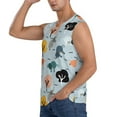 thumbnail image 2 of Disketp Elephant Tree Sleeveless Tshirts for Men, Muscle Shirts for Men Dry Fit Tank Top-Small, 2 of 5
