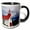 Black/White, variant on 3drose, Quebec, Petite Chapelle, Wooden Church -cn10 Cmi0415 - Cindy Miller Hopkins, 11oz Two-tone Green Mug