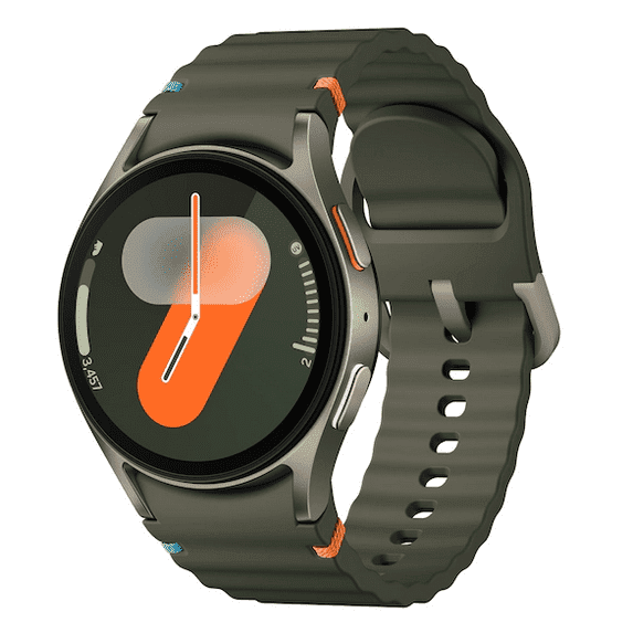 Restored Samsung Galaxy Watch 7 44mm Smart Watch Aluminum LTE - Green (Refurbished)