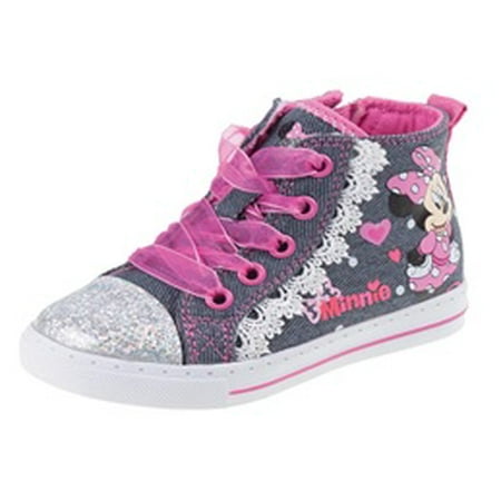 Josmo Girls Minnie Mouse Hi-Top, BLUE/PINK