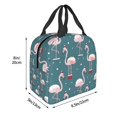 thumbnail image 3 of Disketp Flamingo for Insulated Lunch Bag for Women and Men, Perfect for Work, Hiking, Picnic, 3 of 8