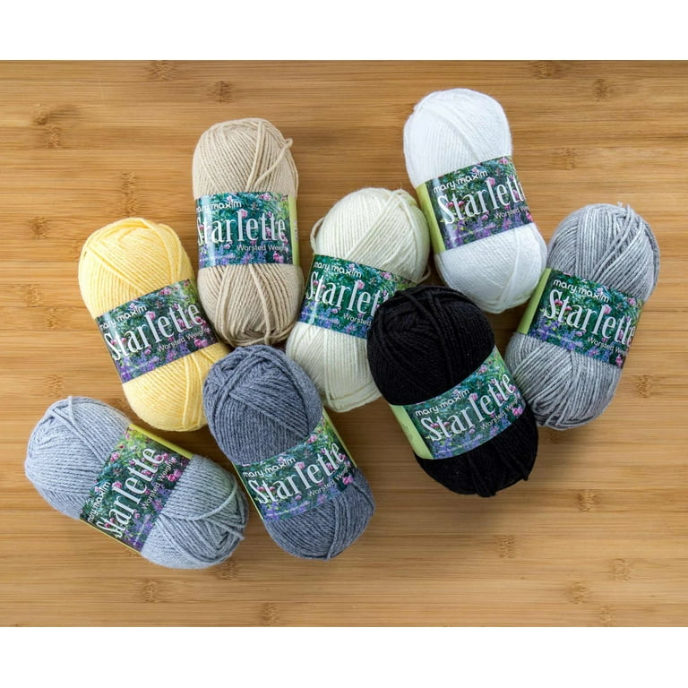 Caron One Pound Solids Yarn, 16oz, Gauge 4 Medium, 100% Acrylic - Grass  Green- For Crochet, Knitting & Crafting ( 1 Piece )