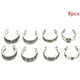 thumbnail image 5 of Paquete de 8 anillos de plata para dedos de los pies para mujeres, juego de anillos de dedo abiertos para niñas adolescentes, anillos para los pies, joyería bohemia para sandalias de verano, play, 5 of 5