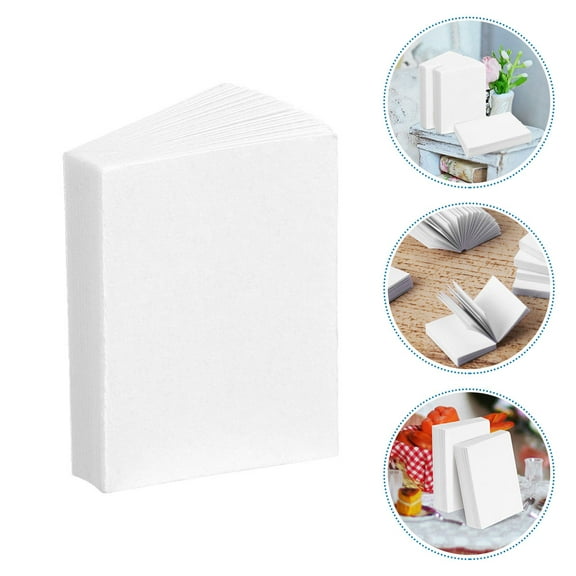 Dollhouse,30 Books Of Miniature Blank Books For Dollhouse Decoration Tiny Blank Books Doll House Miniature Books Mini Books Ornaments Mini Books Blank Miniature Book