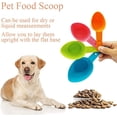 thumbnail image 4 of Juego de 4 cucharas medidoras de comida para mascotas, cuchara para perros, alimentación para gatos, 4 of 5