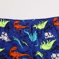 thumbnail image 6 of Linfrsh Toddler Boy Swim Trunks Boys Swim Trunks, Quick Dry Bathing Suit, UPF 50+, Mesh Lining Beach Shorts(Blue,5--6 Years), 6 of 7