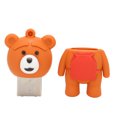thumbnail image 2 of Memoria USB con forma de oso de dibujos animados, memoria USB con forma de oso de dibujos animados, diseño elevado, 2 of 9