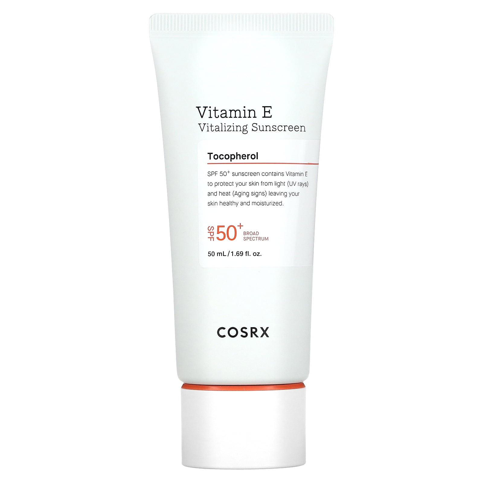 Cosrx, Vitamin E, Vitalizing Sunscreen, SPF 50+, 1.69 fl oz (50 ml