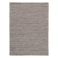 thumbnail image 1 of Benjara BM227539 Fabric & Leatherette Rug with Braided Design, Gray & Beige - Large, 1 of 1