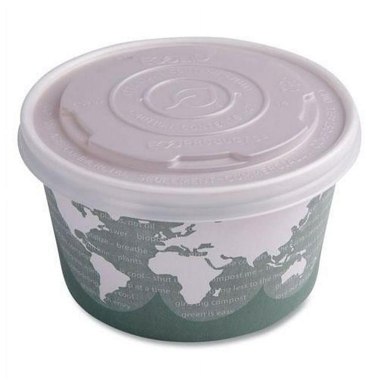 World Art Renewable and Compostable Food Container, 12 oz, 4.05 Diameter x 2.5 h, Green, Paper, 25/Pack, 20 Packs/Carton World Art Renewable and Compostable Food Container, 12 oz, 4.05 Diameter x 2.5 h, Green, Paper, 25/Pack, 20 Packs/Carton