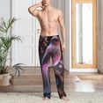thumbnail image 6 of Lsque Bird6 Print Men's Pajama Pants, Lounge Pant - Comfortable Home Wear,Elastic Waistband, Stylish Design-X-Large, 6 of 9
