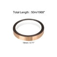 thumbnail image 2 of Uxcell Metalized Polyester Film Tape Adhesive Mirror Decor Tape 50mx18mm,Rose Gold Tone, 2 of 5
