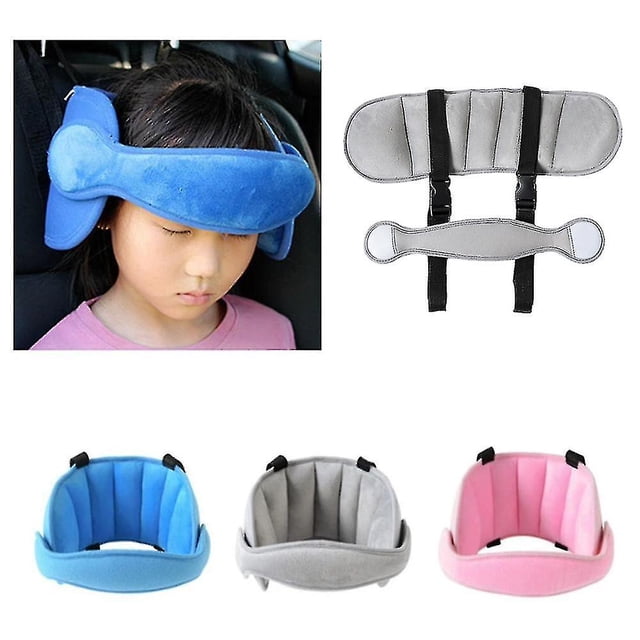 1 pieza de asiento de seguridad para bebé, soporte para la cabeza para dormir, almohadas para dormir, cuello para niños, cochecito de viaje, almohada suave rosa