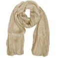 thumbnail image 2 of Peach Couture Warm and Cozy Unisex Chunky Hand Knit Long Scarf, 2 of 4