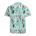 thumbnail image 3 of High Quality Hawaiian Shirts for Men Short Sleeve Aloha Beach Shirt Floral Summer Casual Button Down Shirts Blouses SVHEYH, 3 of 7