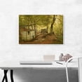 thumbnail image 2 of ARTCANVAS Skittle-Alley In Saeby Forest Spring Morning 1882 Canvas Art Print by Carl Frederik Aagaard - Size: 26" x 18" (0.75" Deep), 2 of 9