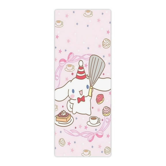 Cinnamoroll pattern yoga mat makes every practice full of inspiration and personality