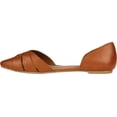thumbnail image 2 of Women's Journee Collection Brandee Flat Tan Faux Leather 8.5 M, 2 of 6