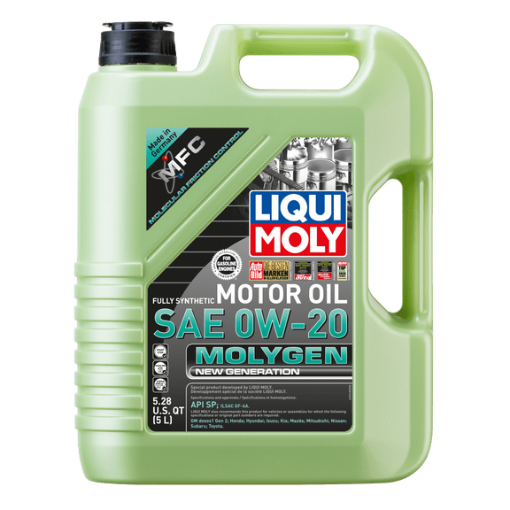 LIQUI MOLY 5L Molygen New Generation Motor Oil SAE 0W20