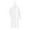 White, variant on Men's Rainy Season Thickened Front Opening With Hooded Drawstring Pocket Raincoat,White