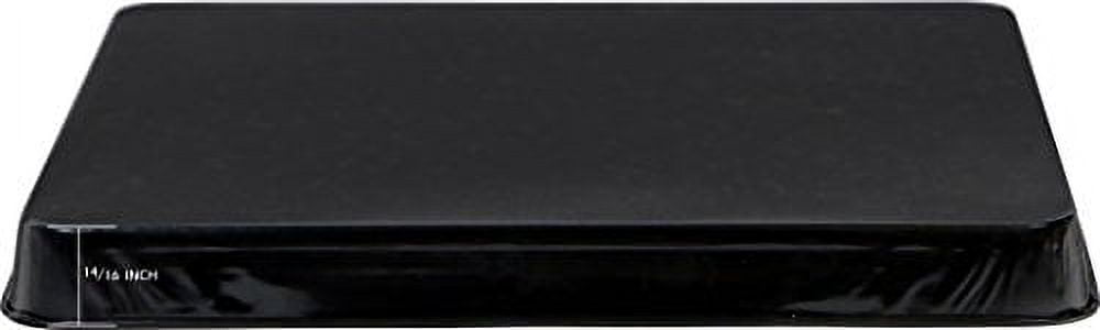 Square Gas Stovetop Burner Cover Set of 4, Black