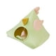 thumbnail image 4 of Cama cueva para gatos, nido semicerrado, tienda de campaña para gatos, condominio pequeño para cachorros verde, 4 of 9