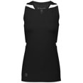 thumbnail image 2 of Holloway Sportswear L Womens PR Max Compression Jersey Black/White 221337, 2 of 5