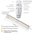 thumbnail image 4 of Lámpara de cocina LED, lámpara para debajo del gabinete de cocina, foco LED adhesivo con control remoto inalámbrico, luces LED para toda la casa con tira magnética/temporizador automático, 4 of 5