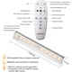 thumbnail image 4 of Lámpara de cocina LED, lámpara para debajo del gabinete de cocina, foco LED adhesivo con control remoto inalámbrico, luces LED para toda la casa con tira magnética/temporizador automático, 4 of 5