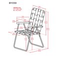 thumbnail image 2 of Camp & Go Multi Classic Web Folding Chair, 2 of 2
