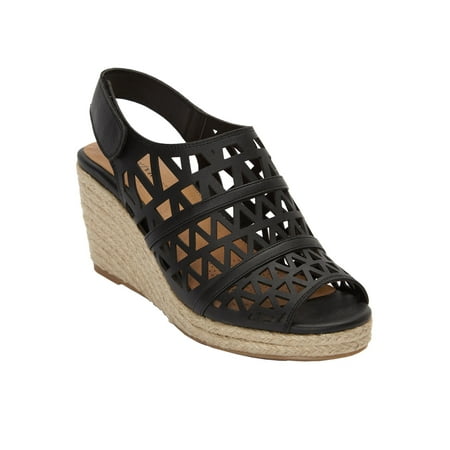 

Comfortview Women s Wide Width The Karen Espadrille Sandal