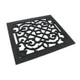 thumbnail image 6 of Renovators Supply Air Vent Cover Grille Air Grille Cast Victorian Rose Thorne Overall 14 x 16 return air grill, 6 of 9
