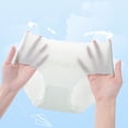 thumbnail image 4 of Uobin Girls Seamless Underwear Scalloped Edge No Show Invisible Stretchy Summer Lightweight Ice Silk Antibacterial Underwear for Ages 5-13, 4 of 6