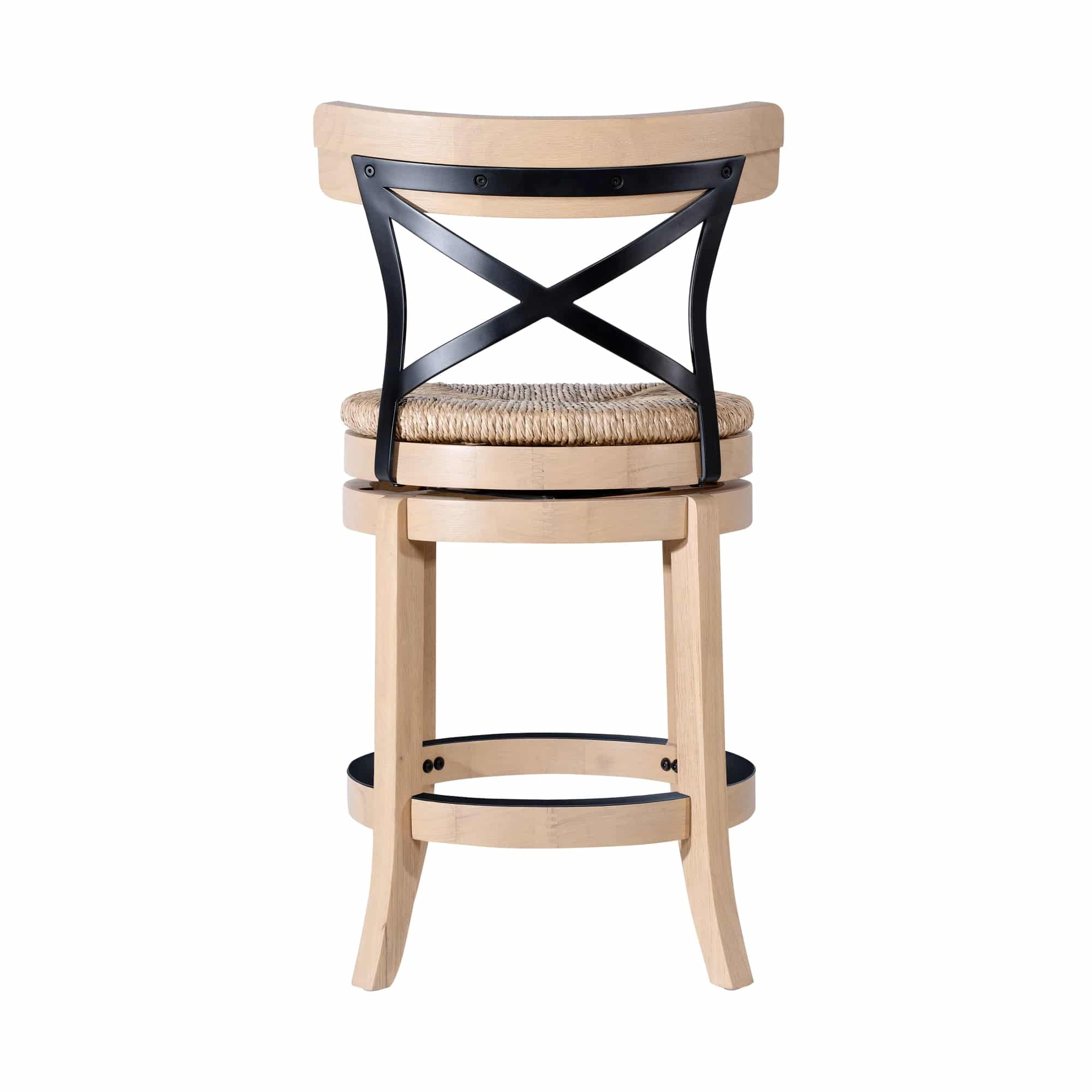 Myrtle Swivel Counter Stool - Beachwood Oak