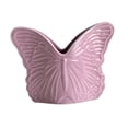 thumbnail image 3 of Florero de mariposa, florero de escritorio, decoración artesanal, adorno coleccionable, florero decorativo, florero de cerámica para dormitorio,, 3 of 9
