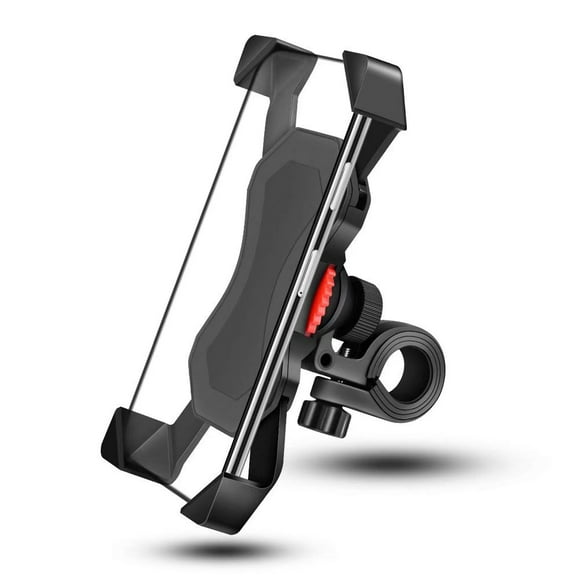 Support de téléphone portable de bicyclette support de téléphone portable universel guidon de moto avec 360 rotation pour Smartphone de 3,5 à 6,5 pouces