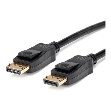 Rocstor Premium 10ft / 3m DisplayPort 1.2 Cable M/M DisplayPort 4K Cable, Black