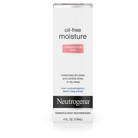 Neutrogena Oil Free Face & Neck Moisturizer for Combination Skin, 4 fl. (Best Face Bleach For Dry Skin)