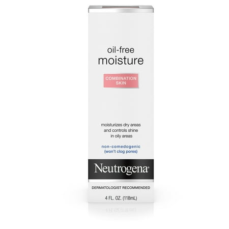 - Neutrogena Oil Free Face & Neck Moisturizer for Combination Skin, 4 fl. oz