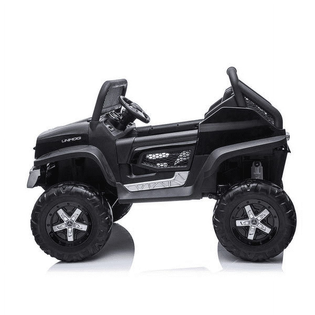 12V 4x4 Mercedes Benz Unimog 2 Seater Ride on Car Walmart