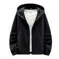 thumbnail image 2 of Men Waterproof Jacket Hooded Sport Coat Unisex Outwear Lightweight Windbreaker, 2 of 11