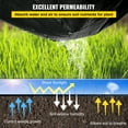 thumbnail image 4 of VEVOR Weed Barrier Landscape Fabric, 5 x 250 ft, 5 Oz Premium Woven Ground Cover Heavy Duty PP Material & Easy Setup, Single-Layer for Outdoor Garden, Lawn, Driveway, Black, 4 of 9
