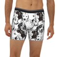 thumbnail image 2 of Men'S Boxer Briefs, Labrador Retriever Dog Soft And Breathable Mens Underwear Boxer Briefs With Widen Waist, 2 of 2