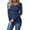 Navy Blue, variant on Sherrylily Maternity Shirt Side Button and Ruched Tunic Tops Long Sleeve T-Shirts