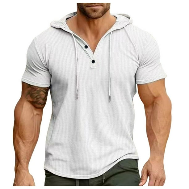 Playeras Básicas Algodon Hombre Camiseta De Manga Larga Ajustada Deportiva Para Correr Y Entrenar