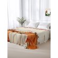 thumbnail image 6 of Twin XL Flat Sheet Only Fall Thanksgiving Pumpkin Leaf Soft Microfiber Cooling Bedding Sheets Farm Plant Berry on Linen Flat Bed Sheet for Hotel,Home Decor, 6 of 9