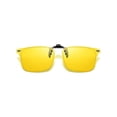 thumbnail image 1 of Gafas de Sol Clip-On Polarizadas, Lentes Amarillas Anti-Luz Azul, Diseño Abatible, para Gafas Graduadas, 1 of 4