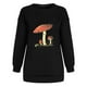 thumbnail image 4 of ICHUANYI Liquidación Mujer Casual Manga Completa Cuello Redondo Tops Blusa Suelta Sol Y Estampado Gráfico Sudadera ICHUANYI WER202308245147, 4 of 6
