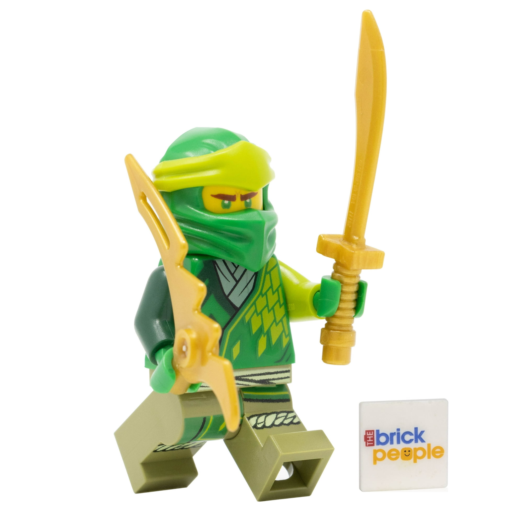 LEGO Ninjago Core: Green Ninja Lloyd Garmadon with Dual Weapons